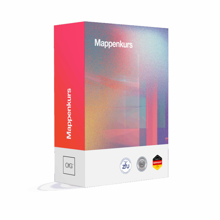 Mappenkurs online – kreative Bewerbung mit professionellem Design-Portfolio