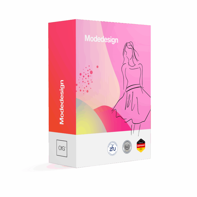 Modedesign Onlinekurs – kreativ entwerfen, zeichnen und gestalten