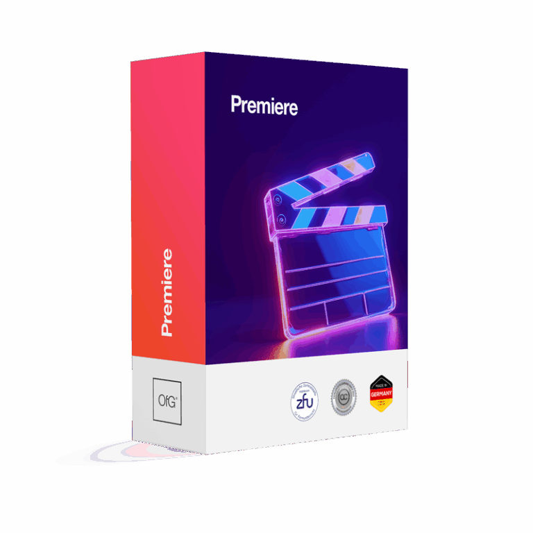 Adobe Premiere Masterclass Onlinekurs – professioneller Videoschnitt mit der WBA
