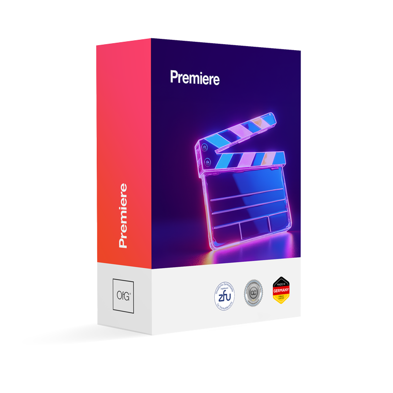 Adobe Premiere Masterclass Onlinekurs – professioneller Videoschnitt mit der WBA