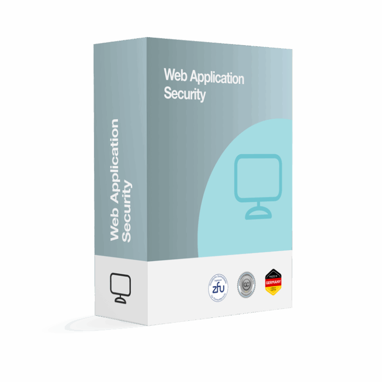 Web Application Security Onlinekurs – IT-Sicherheit für moderne Webanwendungen, flexibel und staatlich gefördert bei der Weiterbildungsagentur