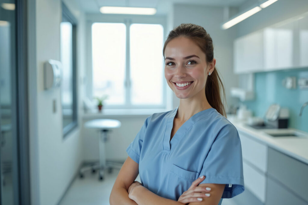 Eine Frau als Symbolbild für die Berufsgruppe Klinische Kodierfachkraft