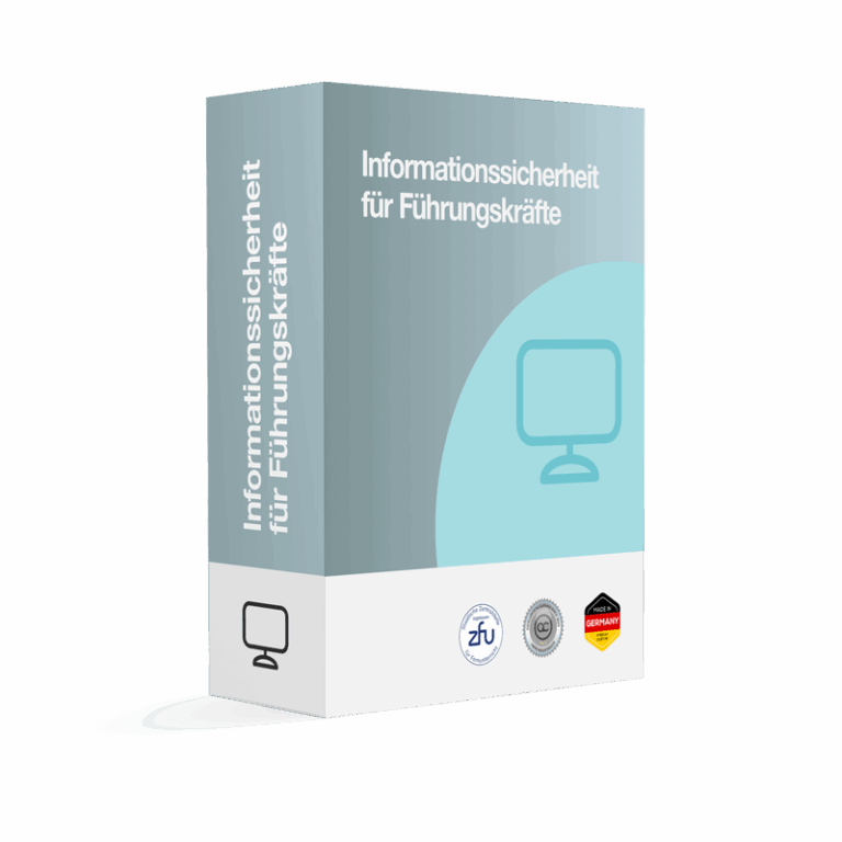 Weiterbildung Informationssicherheit für Führungskräfte online mit der WBA / Weiterbildungsagentur