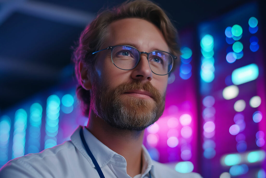 Ein Mann als Symbolbild für die Berufsgruppe Web Application Security